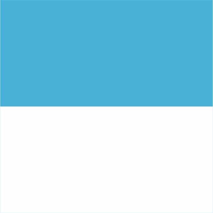 Tropical Blue/White