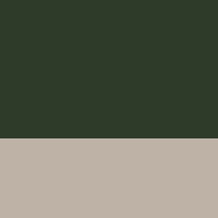 Forest Green/Beige