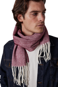 FRINGED SCARF
