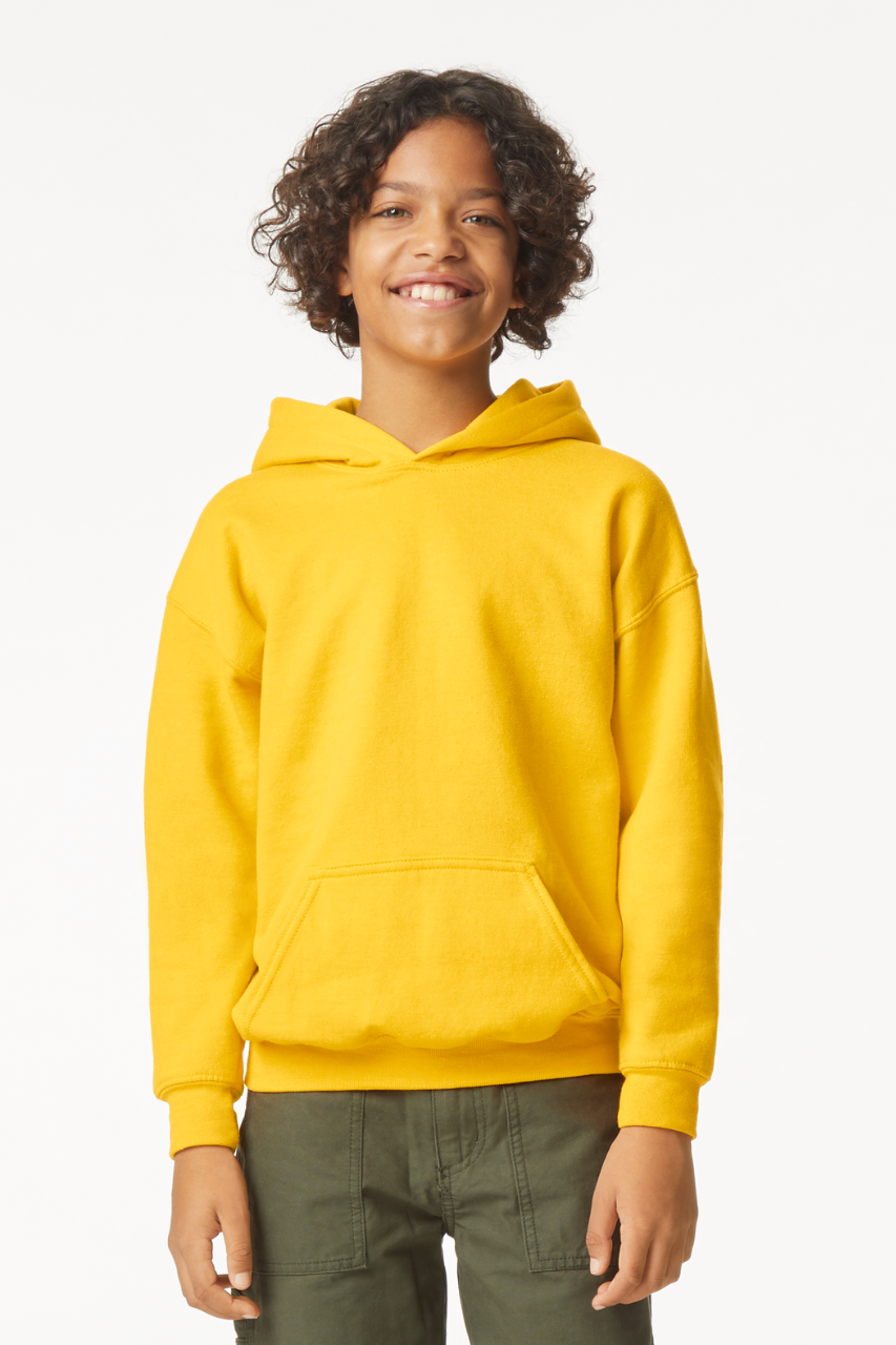 SOFTSTYLE™ MIDWEIGHT FLEECE YOUTH HOODIE