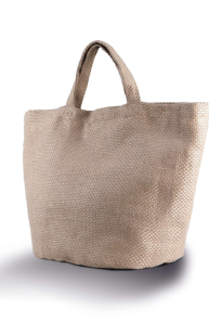 100% NATURAL YARN DYED JUTE BAG