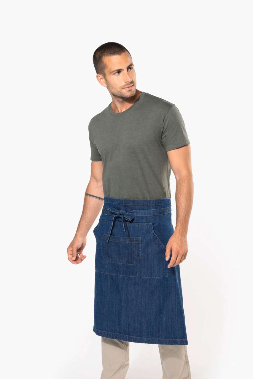 COTTON LONG APRON