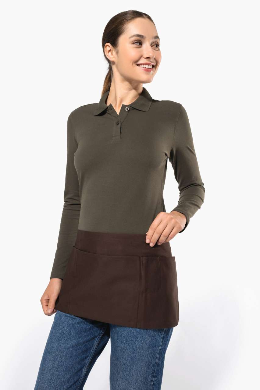 COTTON SHORT APRON