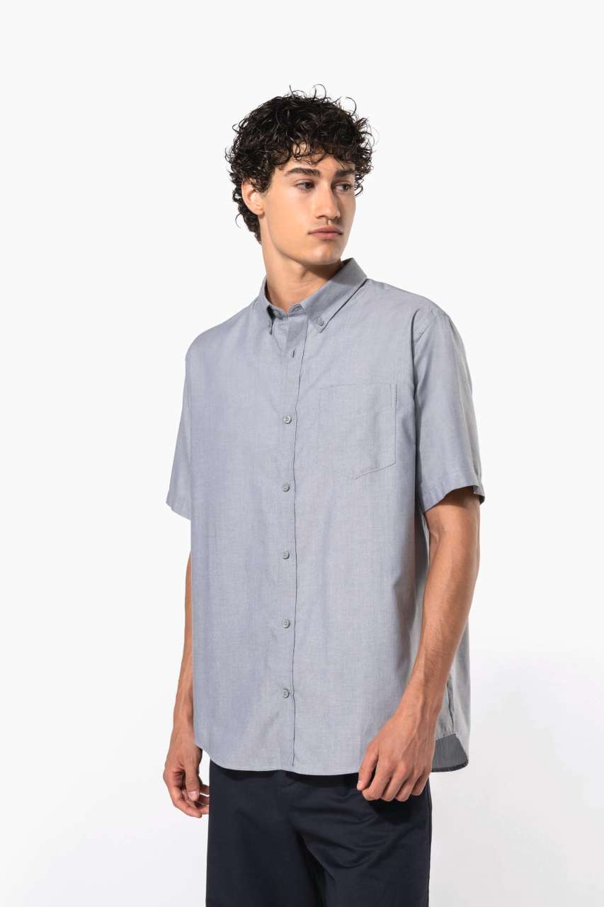 MEN'S SHORT-SLEEVED OXFORD SHIRT