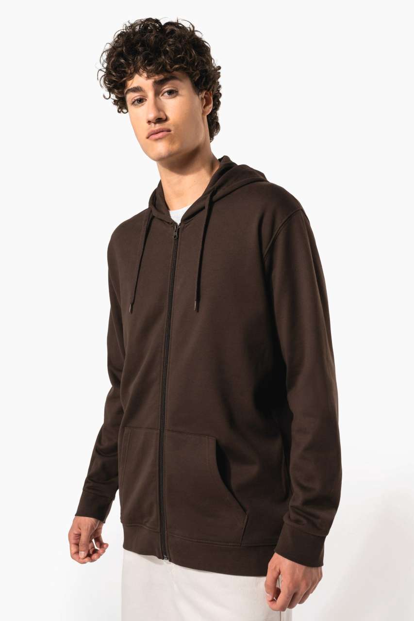 FULL ZIP HOODED SWEATSHIRT