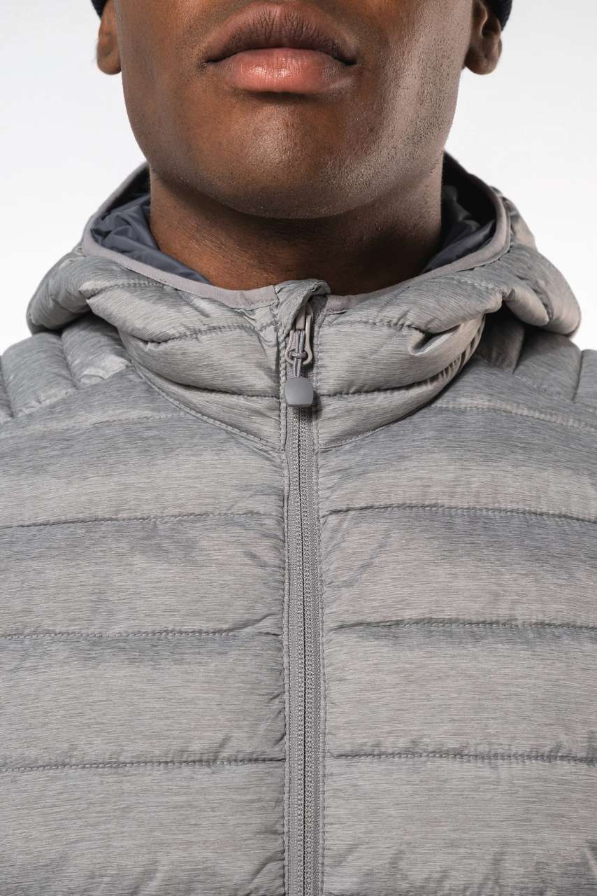 MEN'S LIGHTWEIGHT HOODED PADDED JACKET