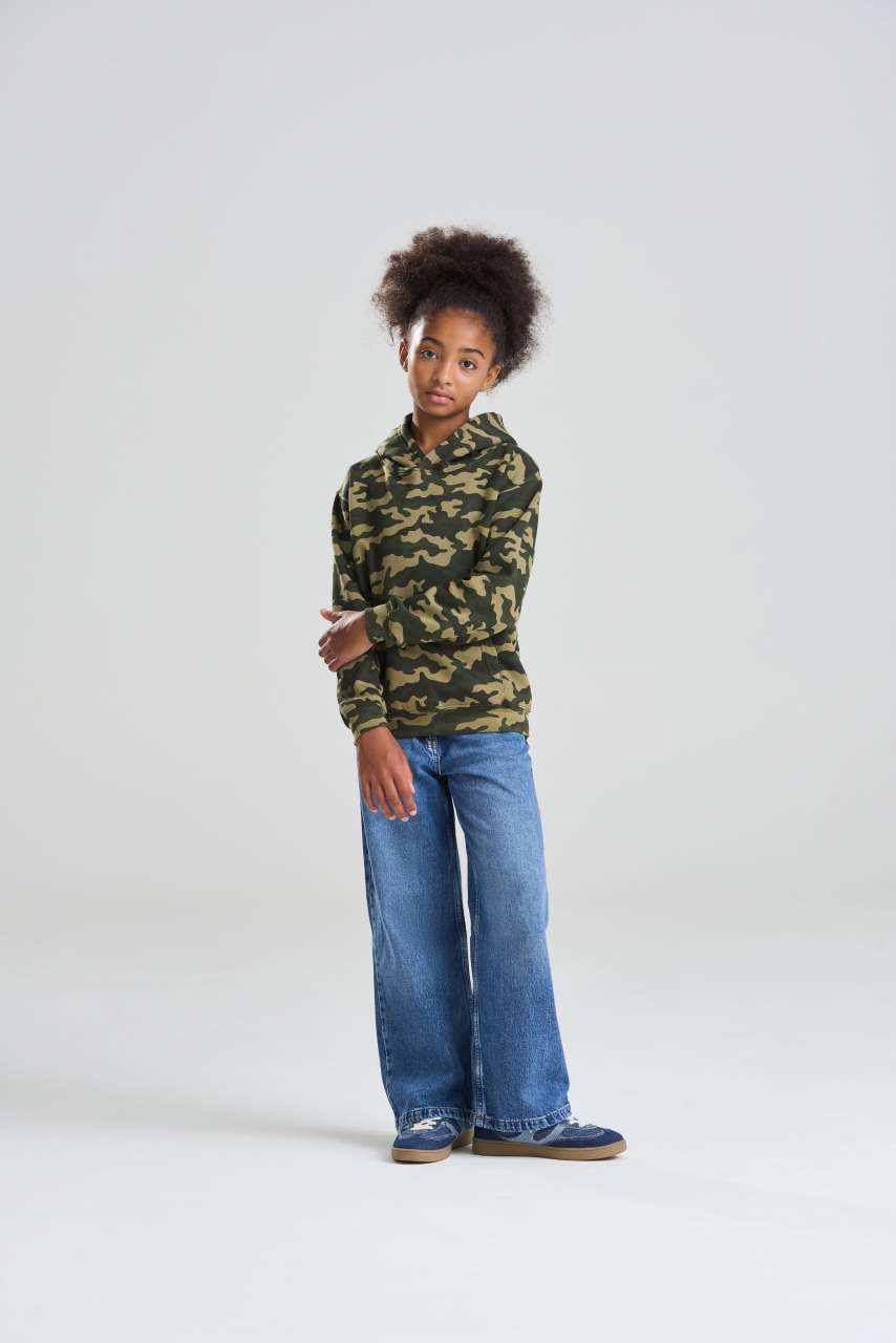 KIDS CAMO HOODIE