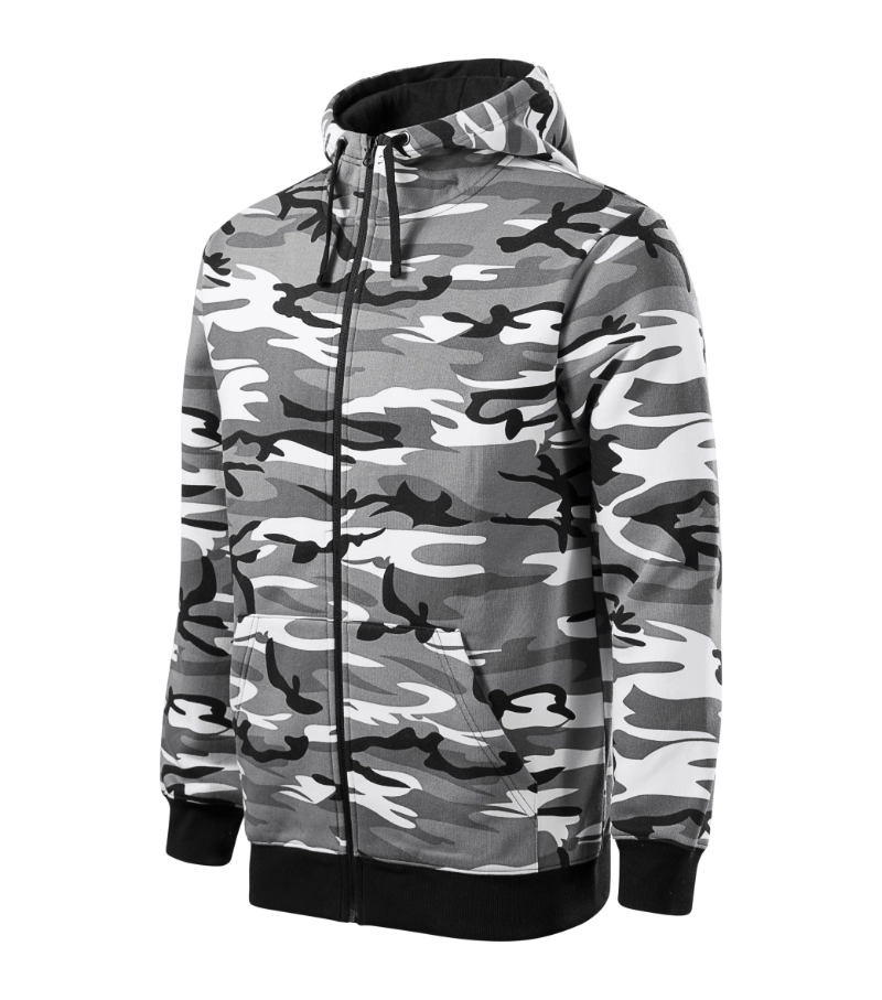 Sweatshirt men’s Camo Zipper
