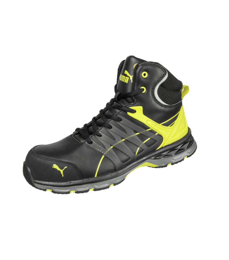 Ankle boots men’s VELOCITY 2.0 YELLOW MID